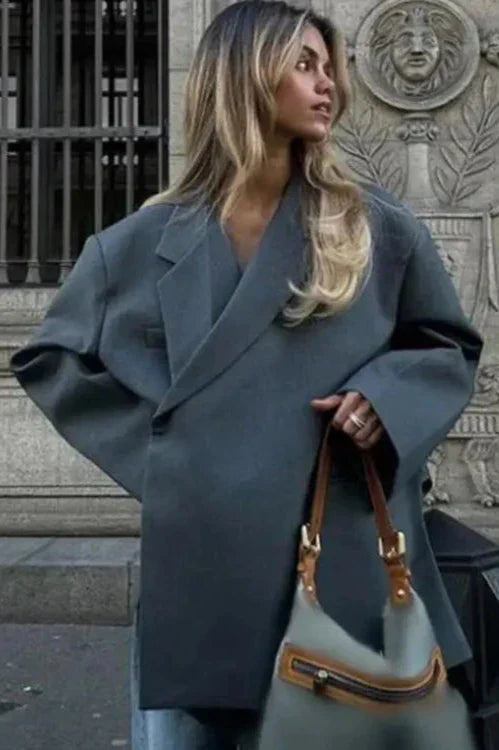 Oversized Blazer met een Twist Modehuis-Nederland