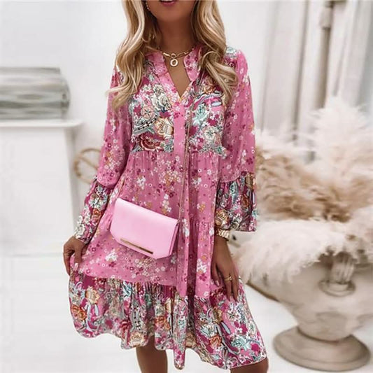 BohoDress™: Unieke Boho Jurk Voor Dames Modehuis-Nederland