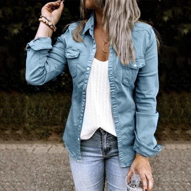 Winnie | Denim Jacket Voor Dames Modehuis-Nederland