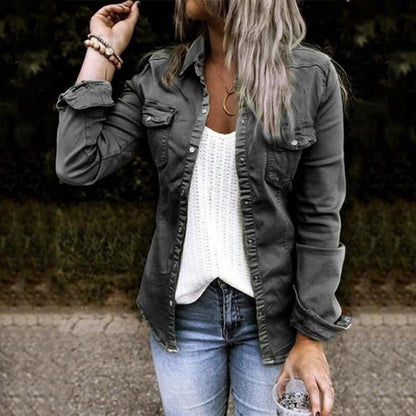Winnie | Denim Jacket Voor Dames Modehuis-Nederland