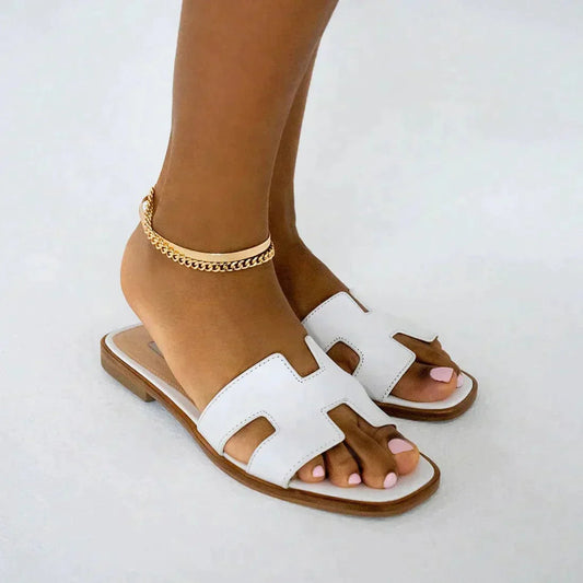 Dames casual openen sandalen met gevormd voetbed