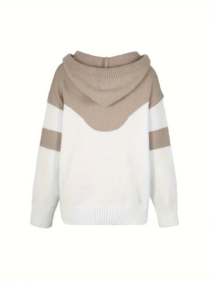 RÍONA™ - Dual-Tone Cosy Hoodie Modehuis-Nederland