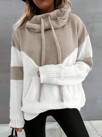 RÍONA™ - Dual-Tone Cosy Hoodie Modehuis-Nederland