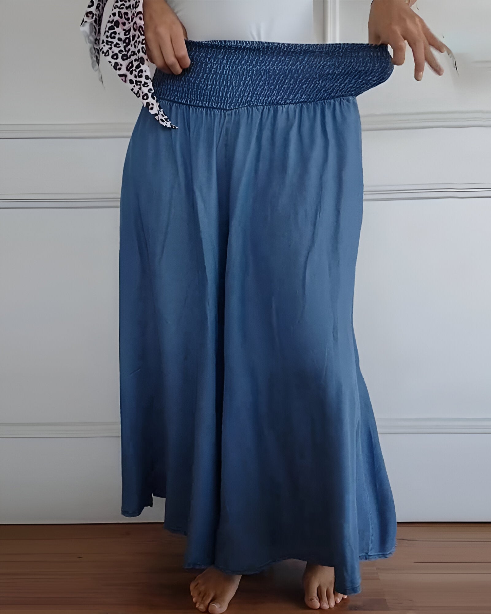 Liva | Broekrok met stretch en hoge taille Modehuis-Nederland