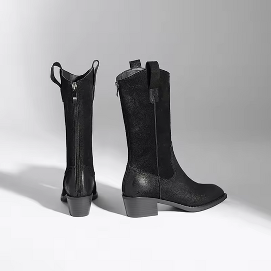 Roosy | Dames western mid-calf laarzen Modehuis-Nederland