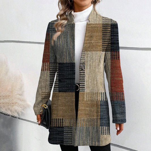 DARA™ - Patchwork Elegance Blazer Modehuis-Nederland