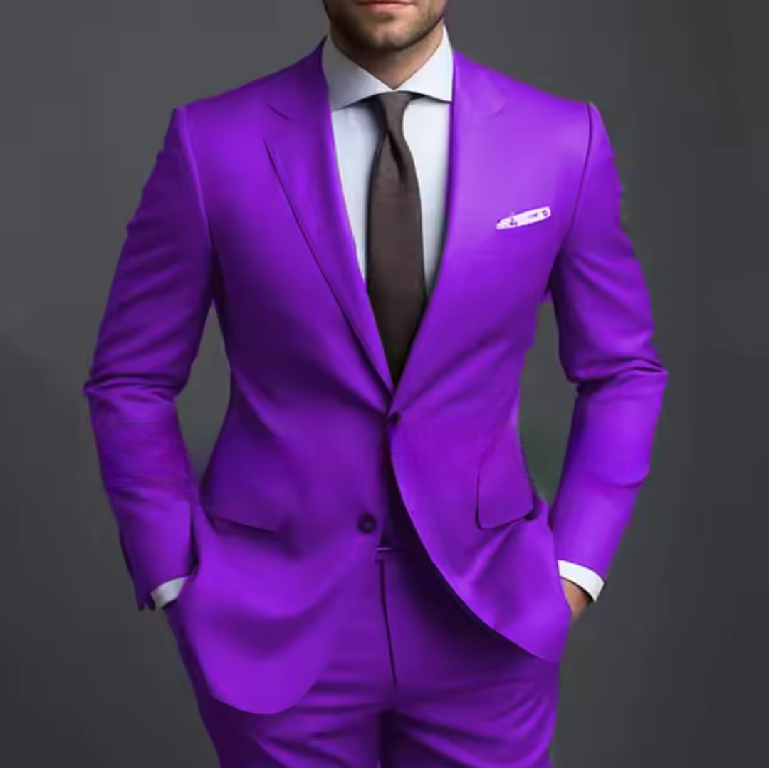 Rogier | Heren tweedelig pak met getailleerde blazer en bijpassende pantalon Modehuis-Nederland
