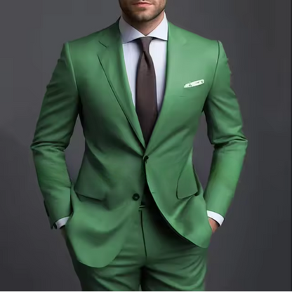 Rogier | Heren tweedelig pak met getailleerde blazer en bijpassende pantalon Modehuis-Nederland
