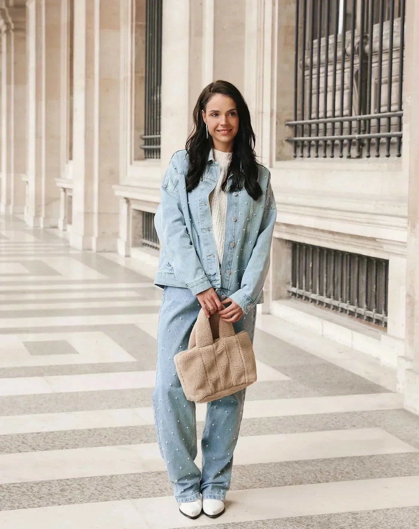 Jeans Dames Denim met Glitter Pailletten – Zoë Modehuis-Nederland