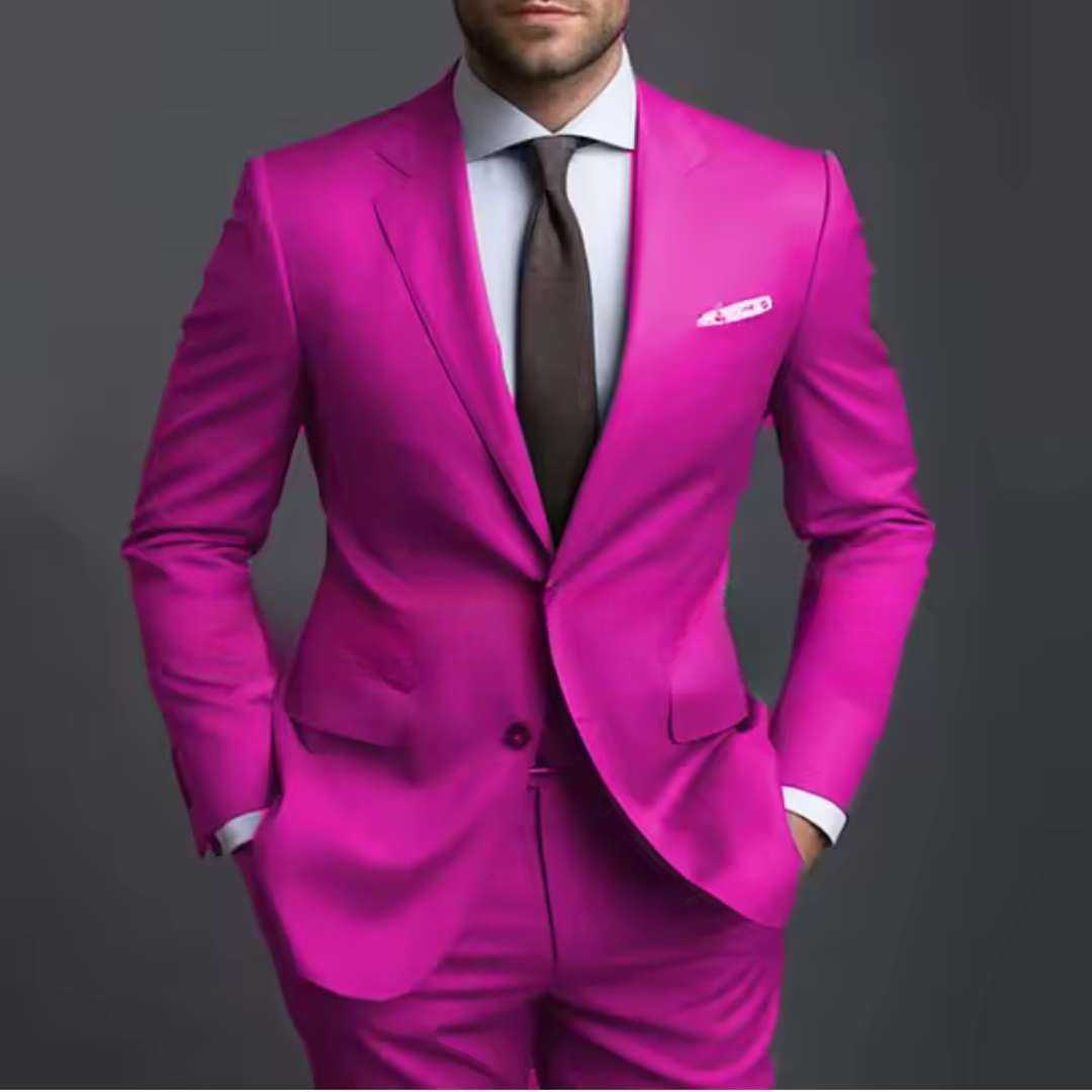 Rogier | Heren tweedelig pak met getailleerde blazer en bijpassende pantalon Modehuis-Nederland