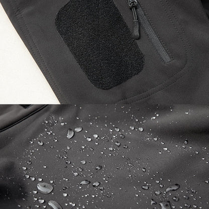 Eduaard | Militaire winterjasset met broek en capuchon voor heren