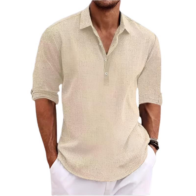 Ricardo™ Klassieke Linnen Polo Modehuis-Nederland
