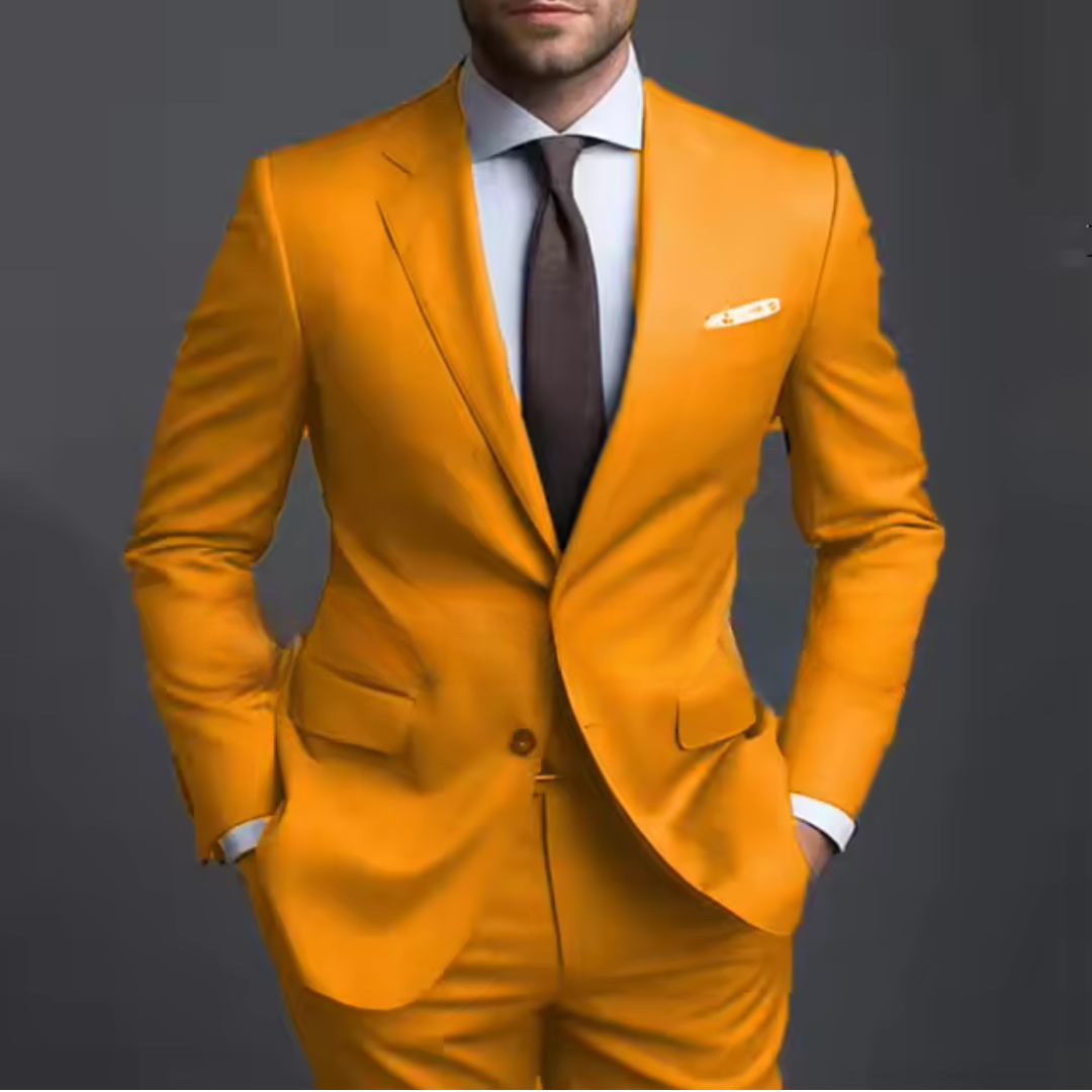 Rogier | Heren tweedelig pak met getailleerde blazer en bijpassende pantalon Modehuis-Nederland