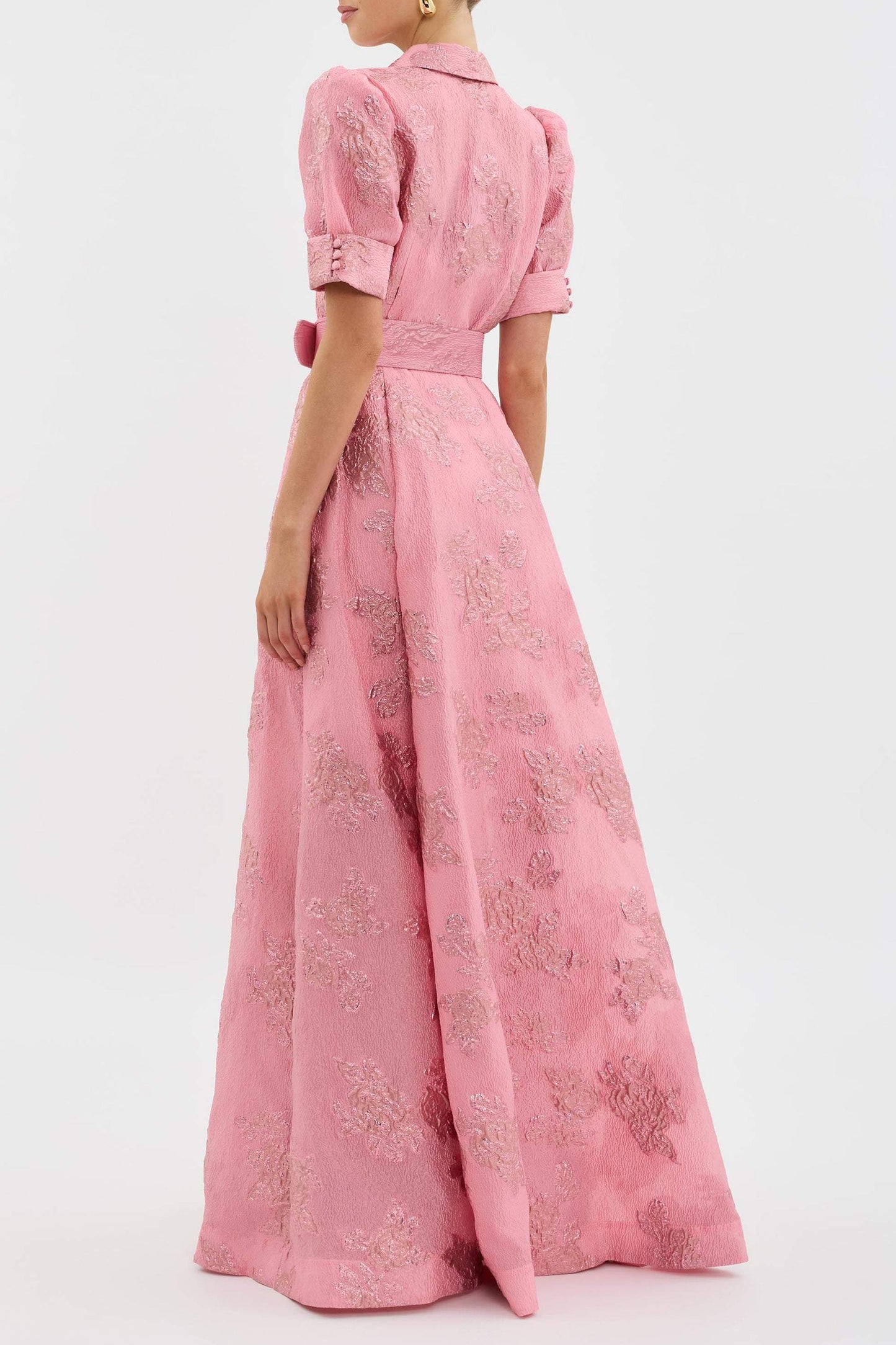 Anna | Short Puff Sleeves Dress Modehuis-Nederland