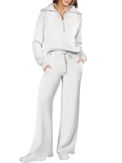 Stijlvolle lounge set met lange mouwen – Berken Modehuis-Nederland