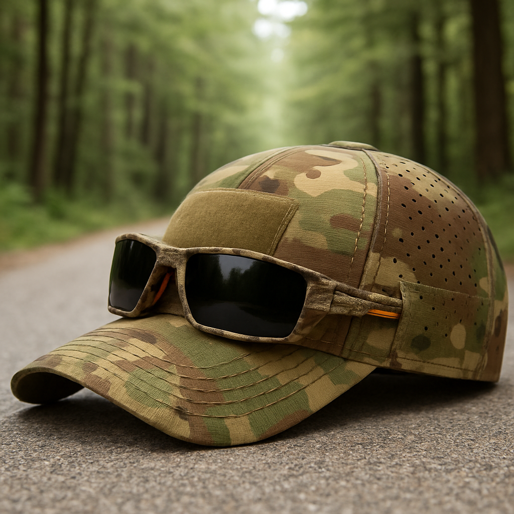 Charlie | Camouflage Pet met Brilhouder Modehuis-Nederland