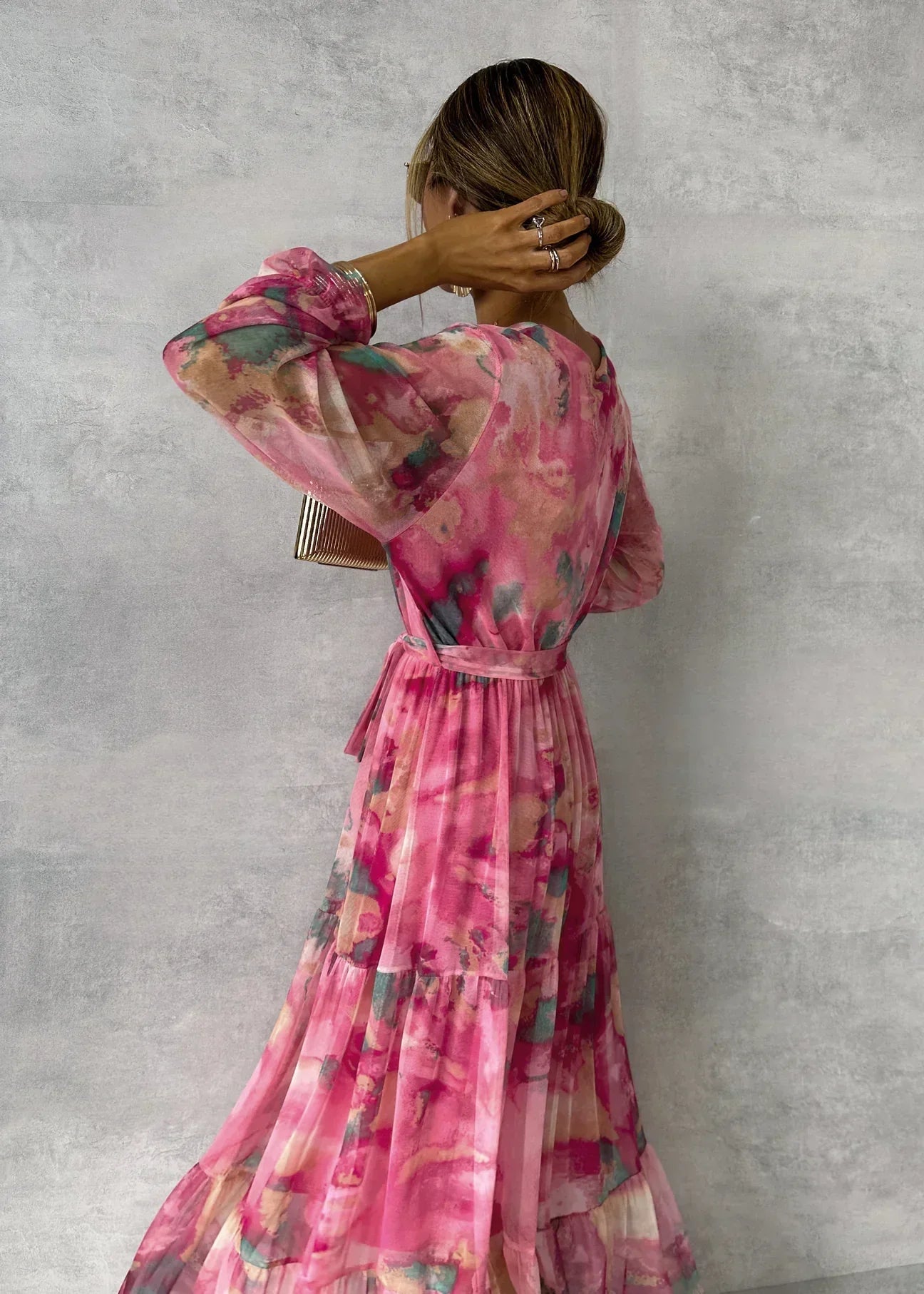 Women's Long Sleeve Summer Dress - Modern Fashion Casual Wear Modehuis-Nederland