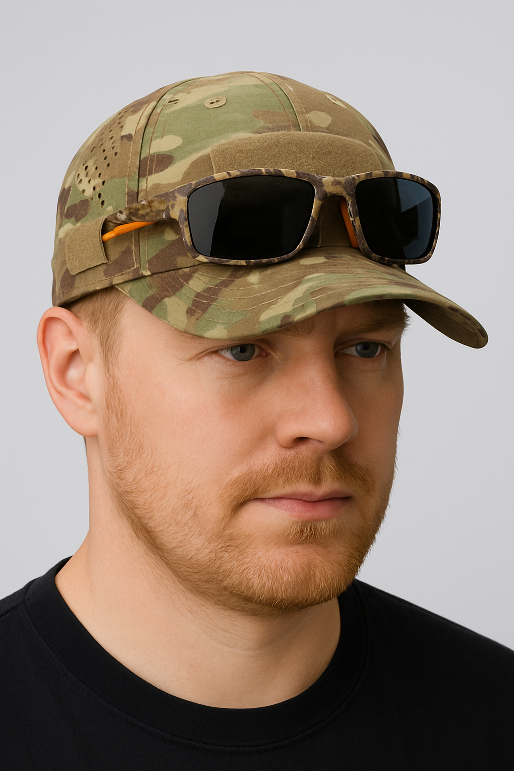 Charlie | Camouflage Pet met Brilhouder Modehuis-Nederland