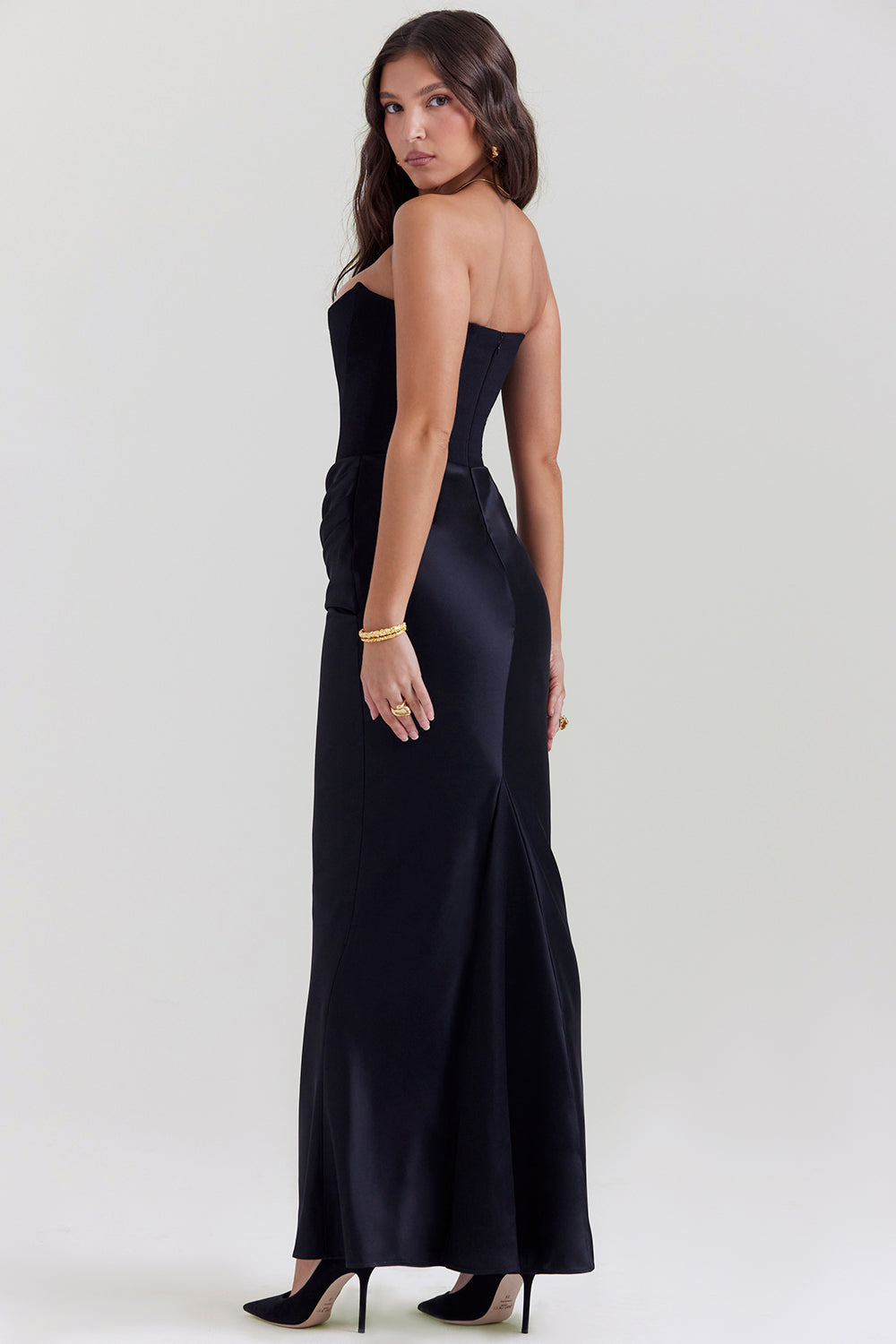 Romy | Strapless Corset Maxi Dress Modehuis-Nederland