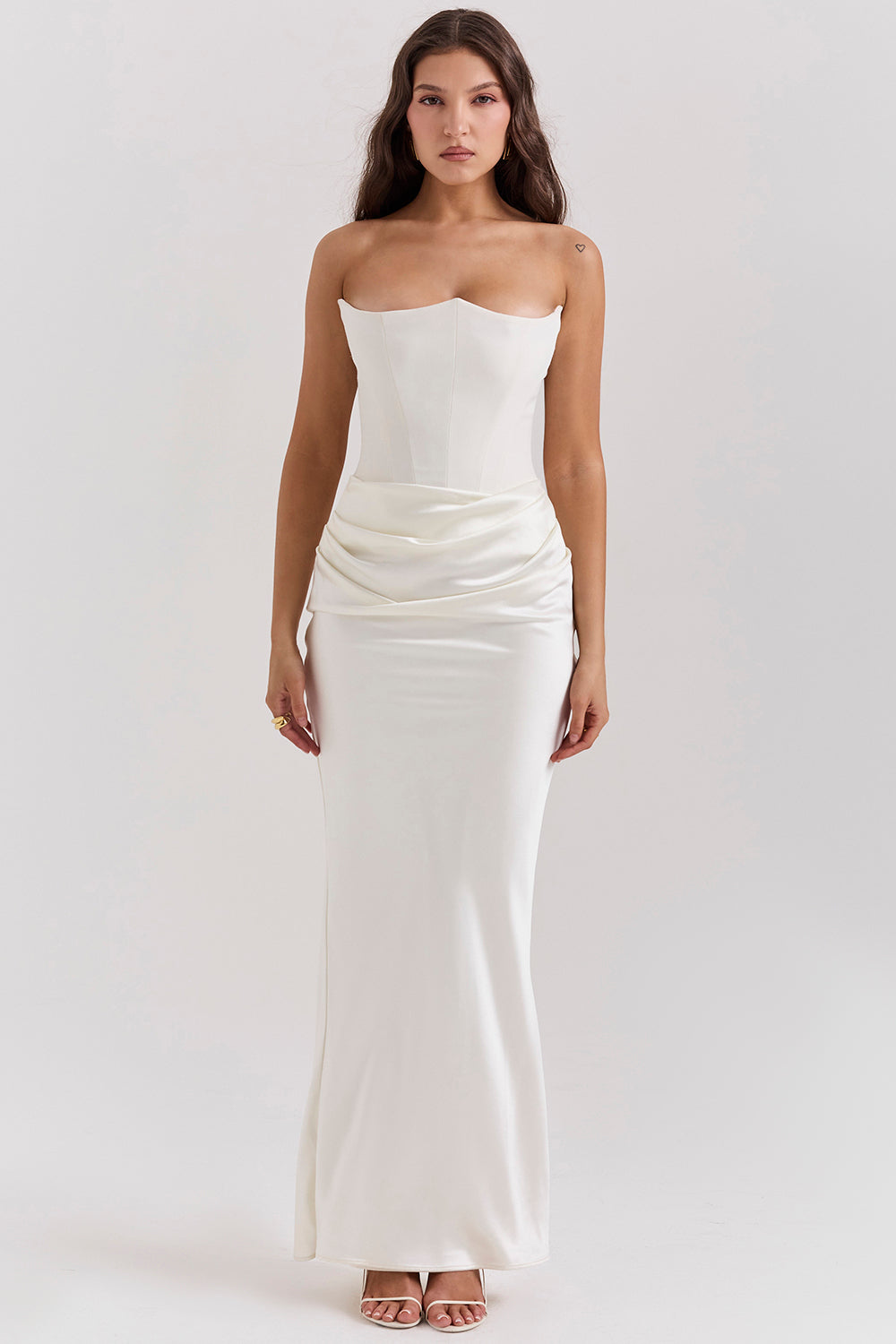 Romy | Strapless Corset Maxi Dress Modehuis-Nederland