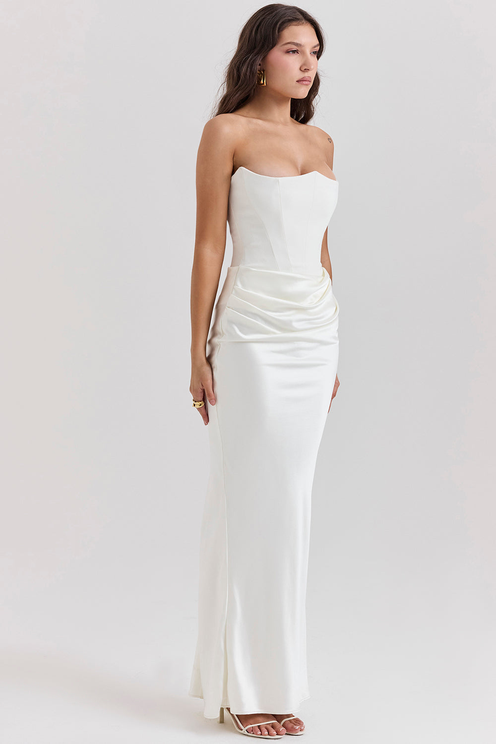 Romy | Strapless Corset Maxi Dress Modehuis-Nederland