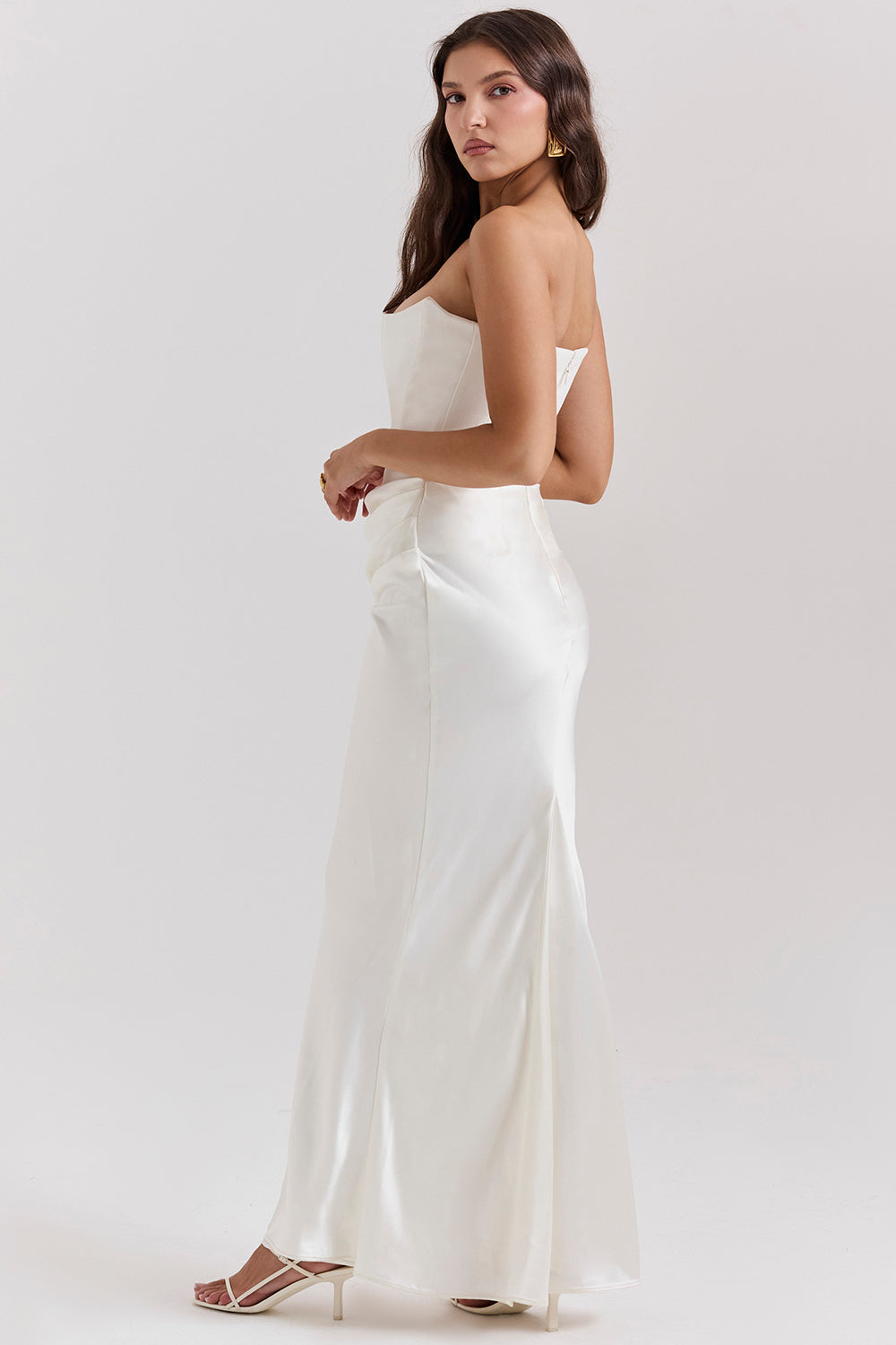 Romy | Strapless Corset Maxi Dress Modehuis-Nederland