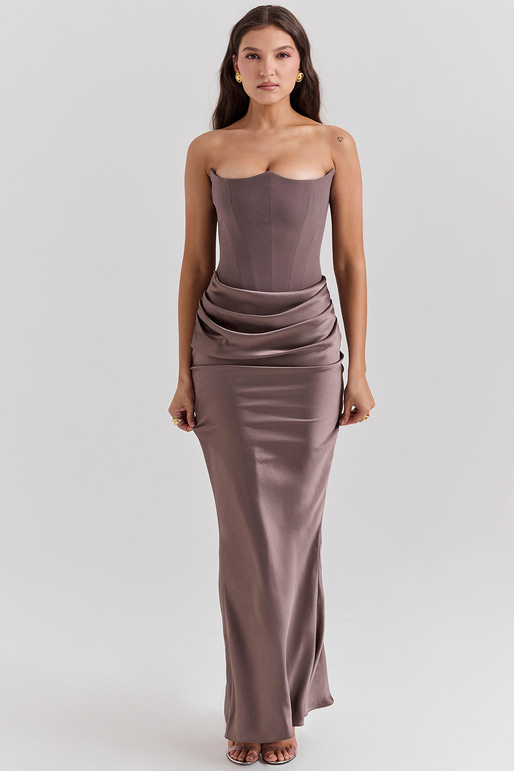 Romy | Strapless Corset Maxi Dress Modehuis-Nederland