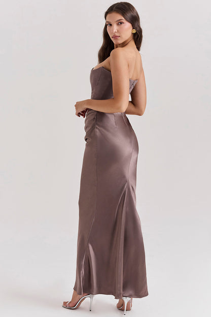 Romy | Strapless Corset Maxi Dress Modehuis-Nederland