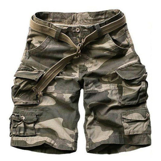 Bergbosch - Camouflage Cargo Shorts Modehuis-Nederland