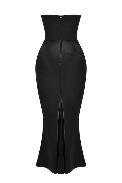 Romy | Strapless Corset Maxi Dress Modehuis-Nederland