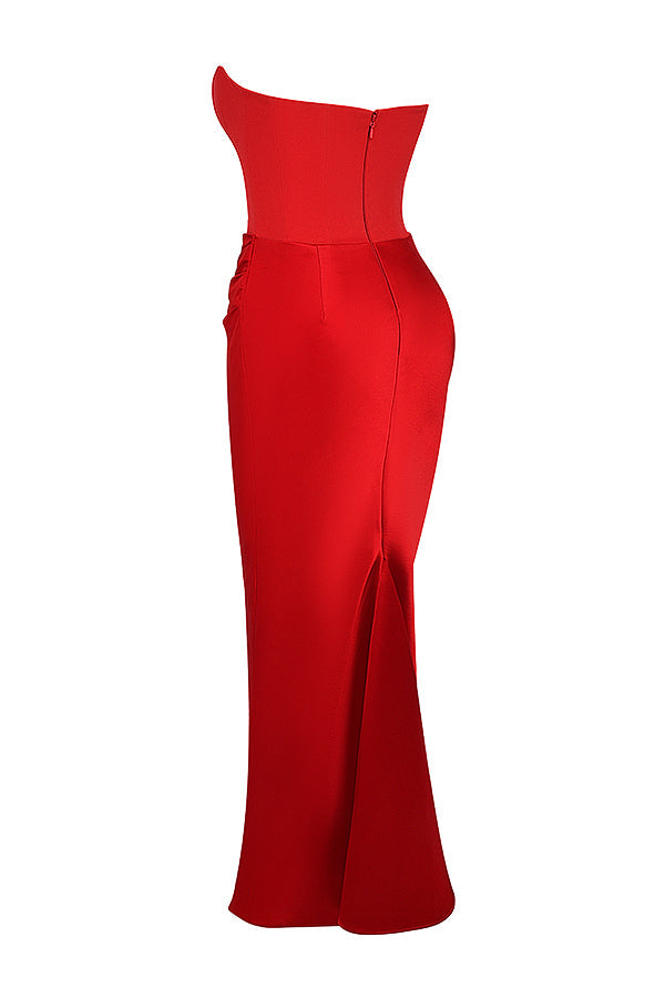 Romy | Strapless Corset Maxi Dress Modehuis-Nederland