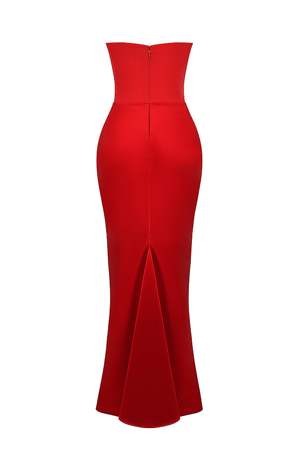 Romy | Strapless Corset Maxi Dress Modehuis-Nederland