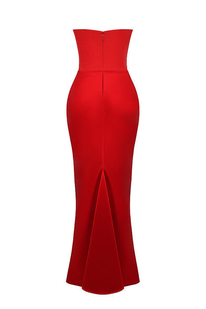 Romy | Strapless Corset Maxi Dress Modehuis-Nederland