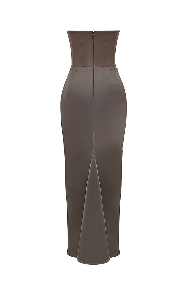 Romy | Strapless Corset Maxi Dress Modehuis-Nederland