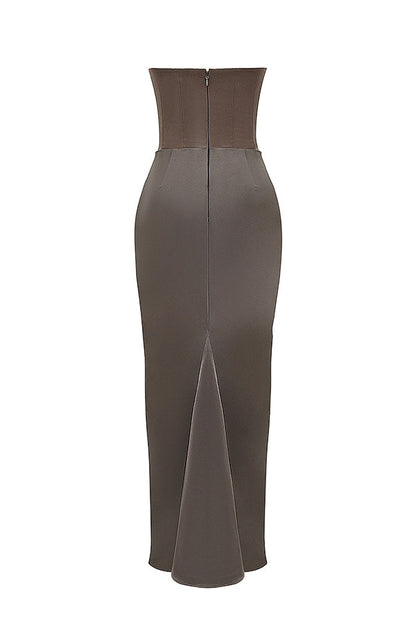 Romy | Strapless Corset Maxi Dress Modehuis-Nederland